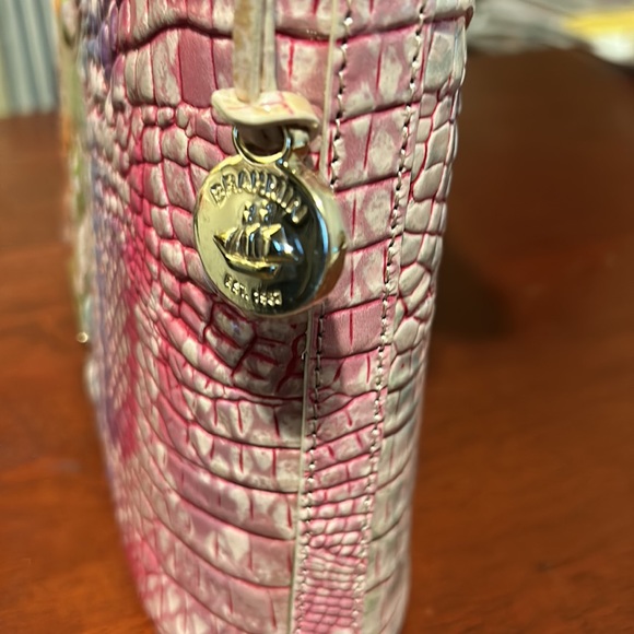 Brand New Brahmin Katie Rainbow Pattern Genuine Leather Purse - Picture 2 of 8